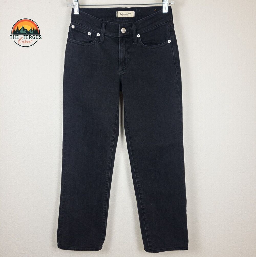 Madewell Tomboy Straight Jeans Lunar Wash Womens Size W23